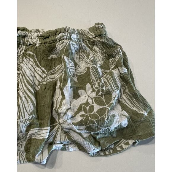 NEW Patrons Of Peace Large Hawaiian Print Strapless Bandeau Top Tropical Boho - Picture 4 of 7